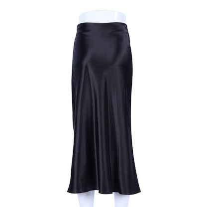 High-Waist A-Line Skirt