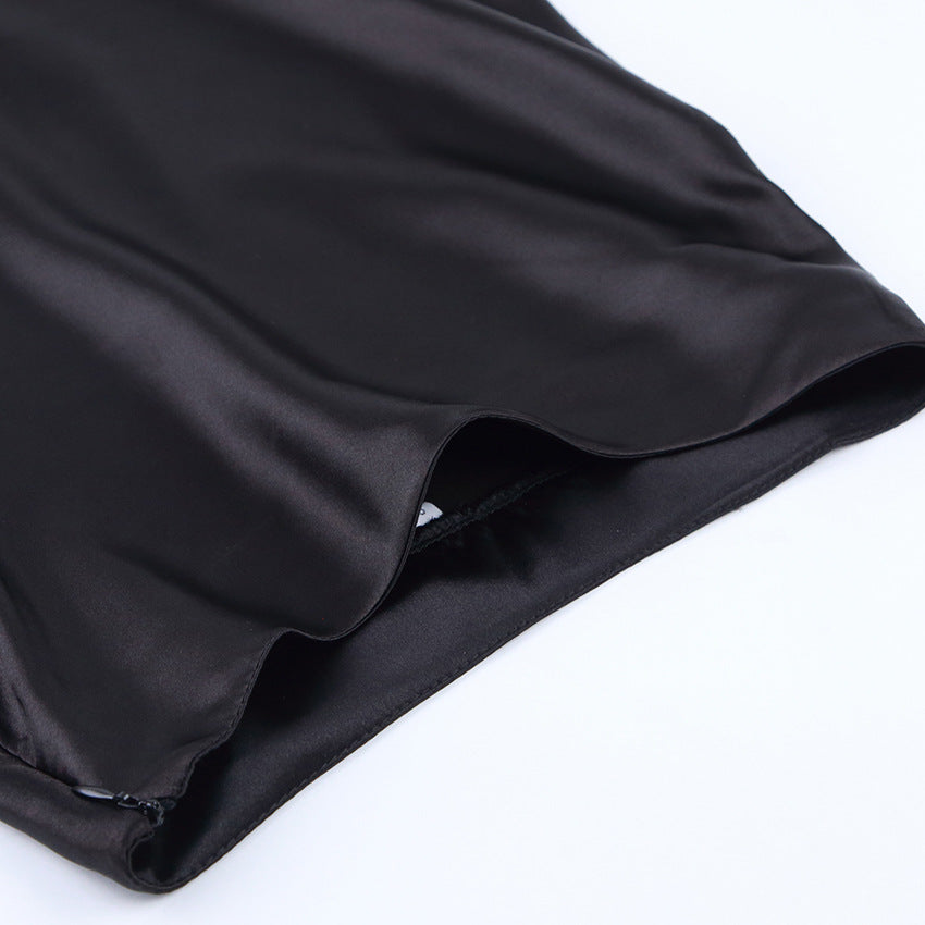High-Waist A-Line Skirt